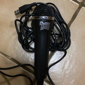 Guitar hero microphone